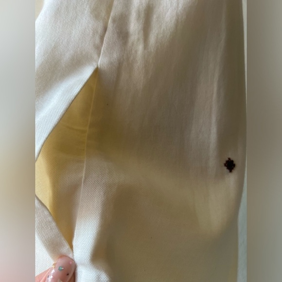 MADEWELL SUNCOAST EMBROIDERED SHIFT DRESS BRIGHT IVORY SIZE 8 100% COTTON - Picture 14 of 16